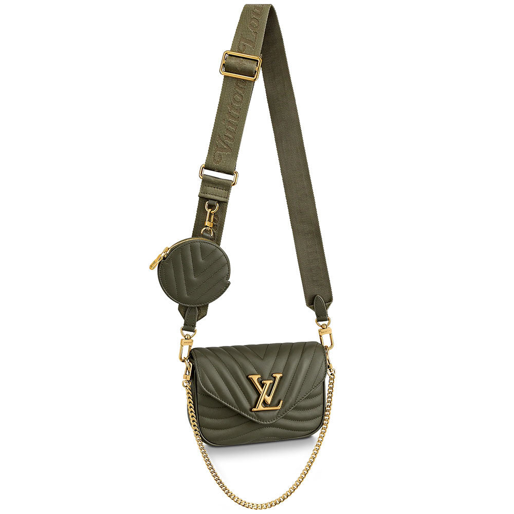 Geantă de mână Louis Vuitton Wave Green Pochette