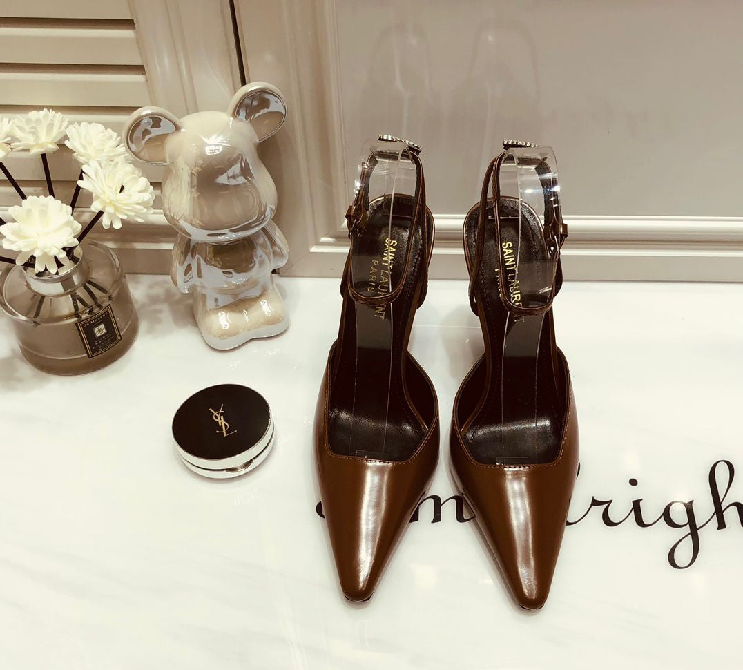 Pantofi Saint Laurent cu toc înalt
