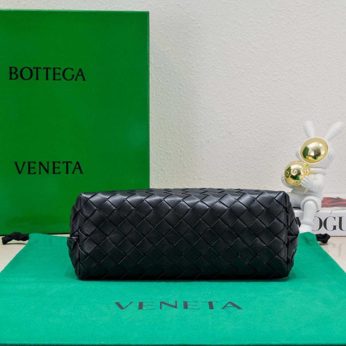 Bottega Venetta black bag