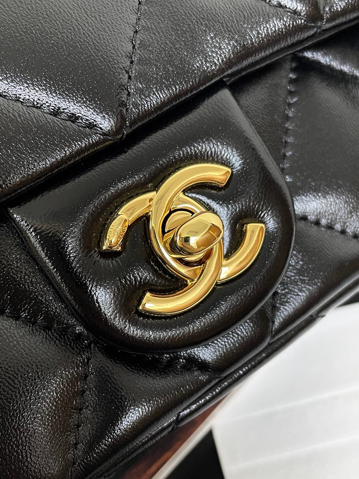 Chanel Mini Flap Bag Top Handle