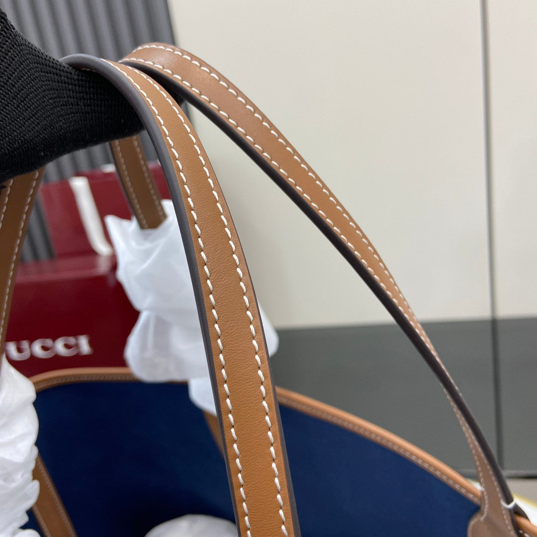 Gucci tote bag blue