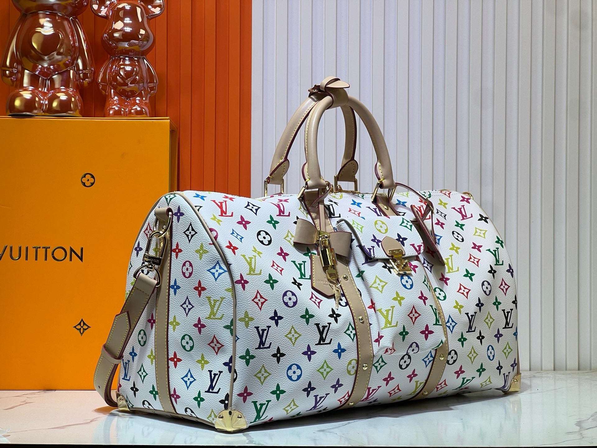 Louis Vuitton murakami travel bag