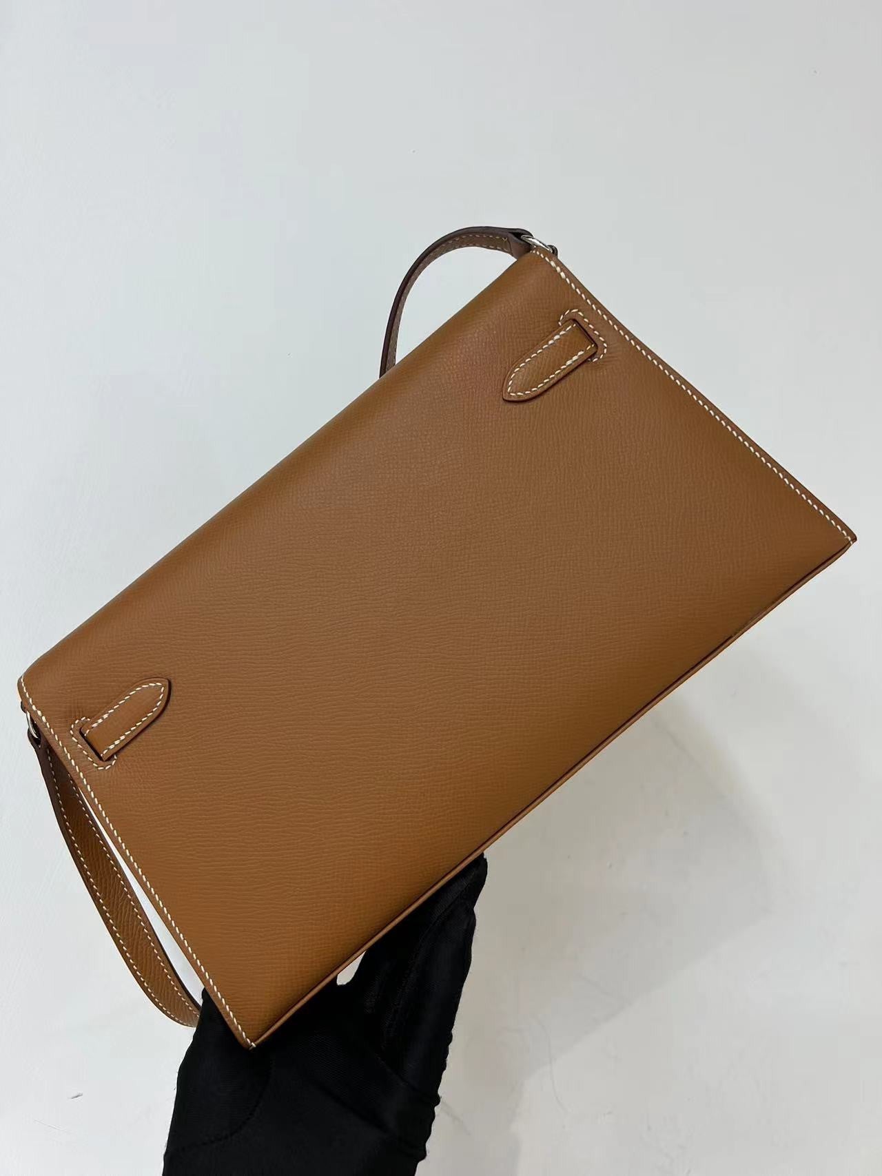Hermes Kelly Elan Brown 28