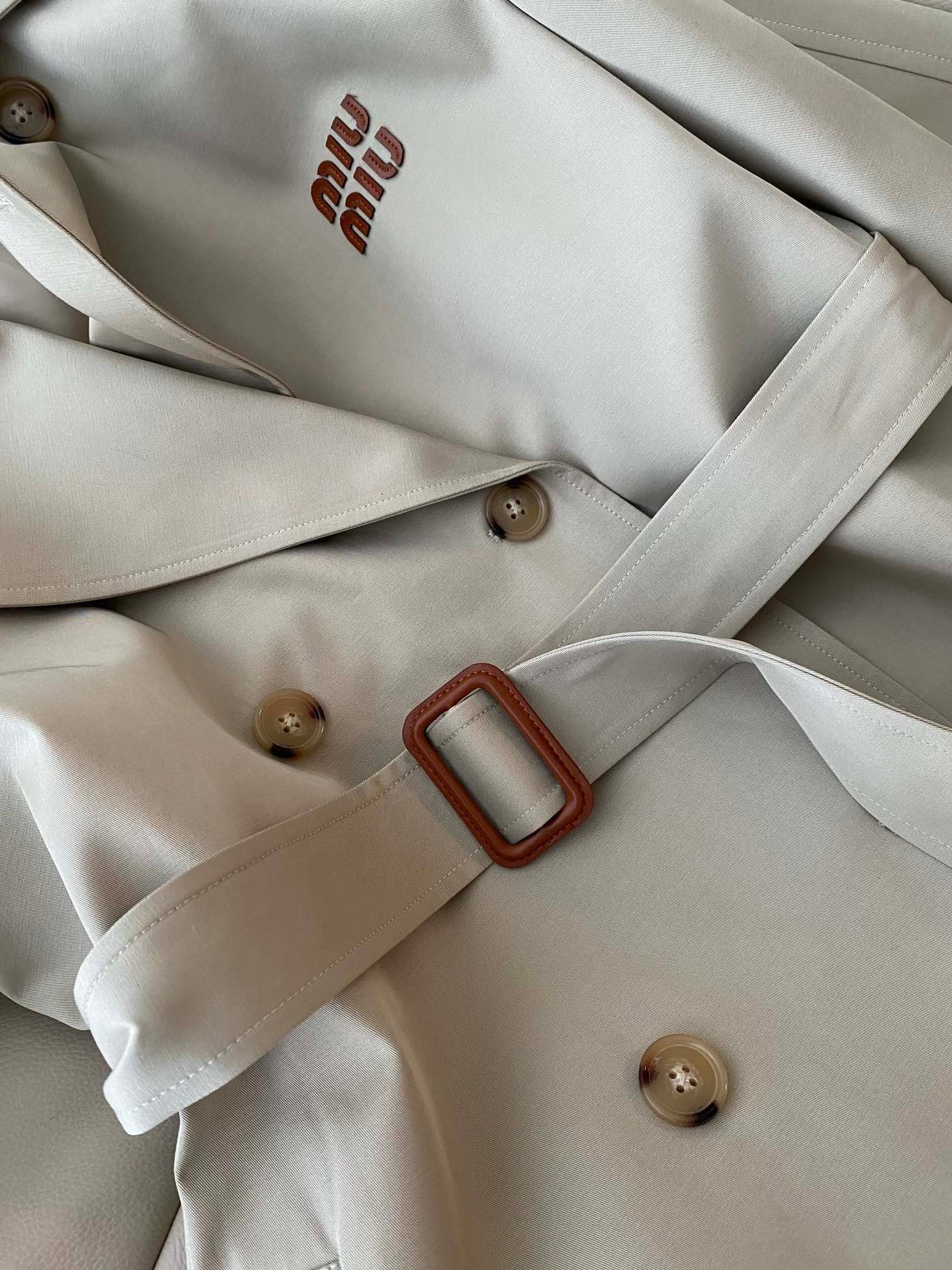Miu Miu Panama Trench Coat