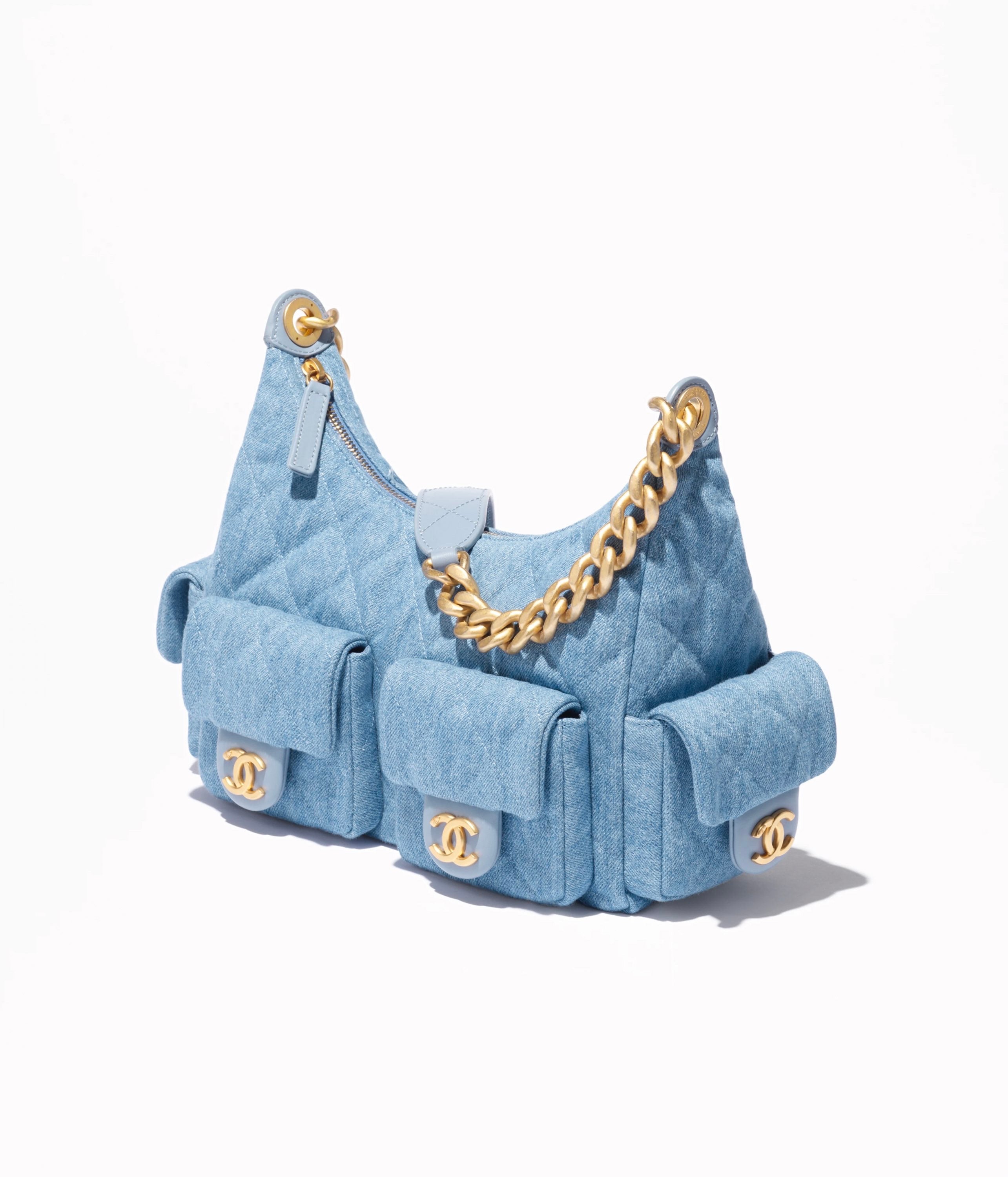 Chanel Hobo Purse Denim