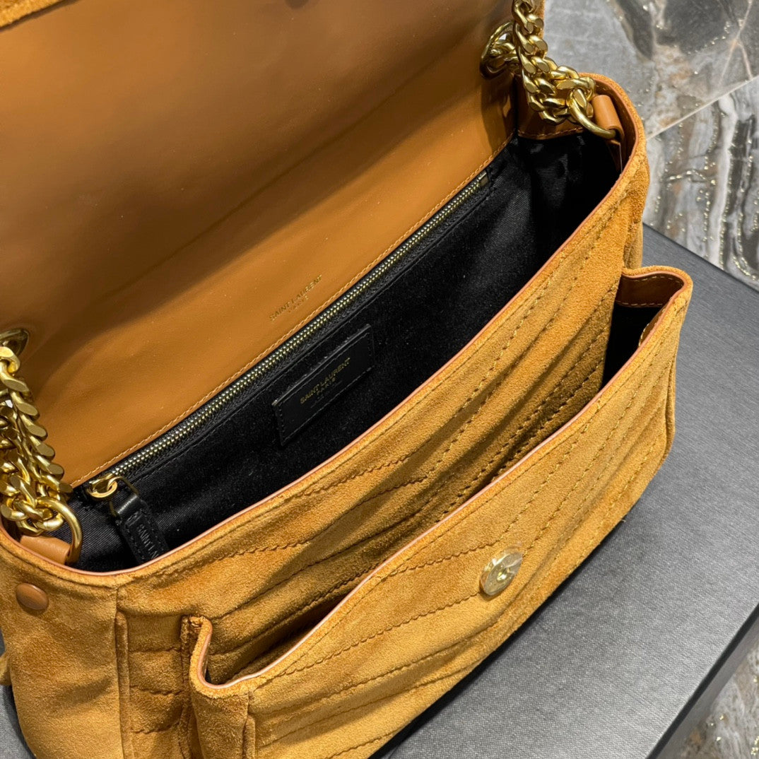 YSL Bag In suede