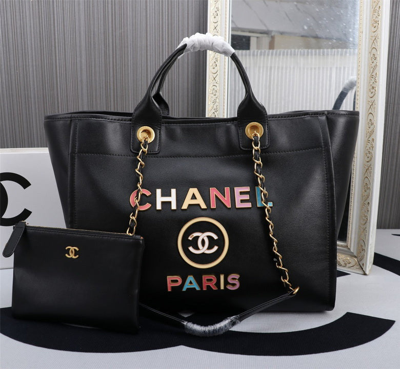 CC Tote Bag In Black