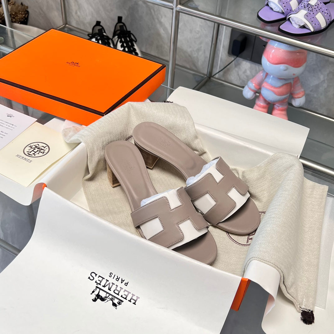 Sandale Hermes cu toc