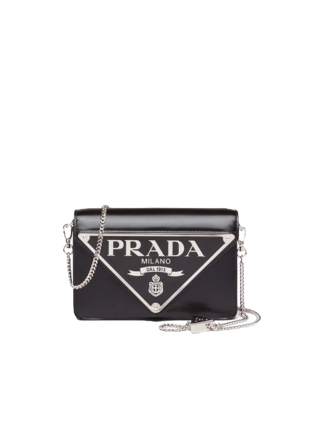 Prada Triangle-plaque Bag
