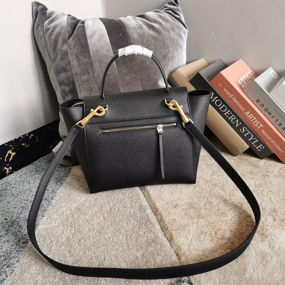 Celine Belt Bag In Black
