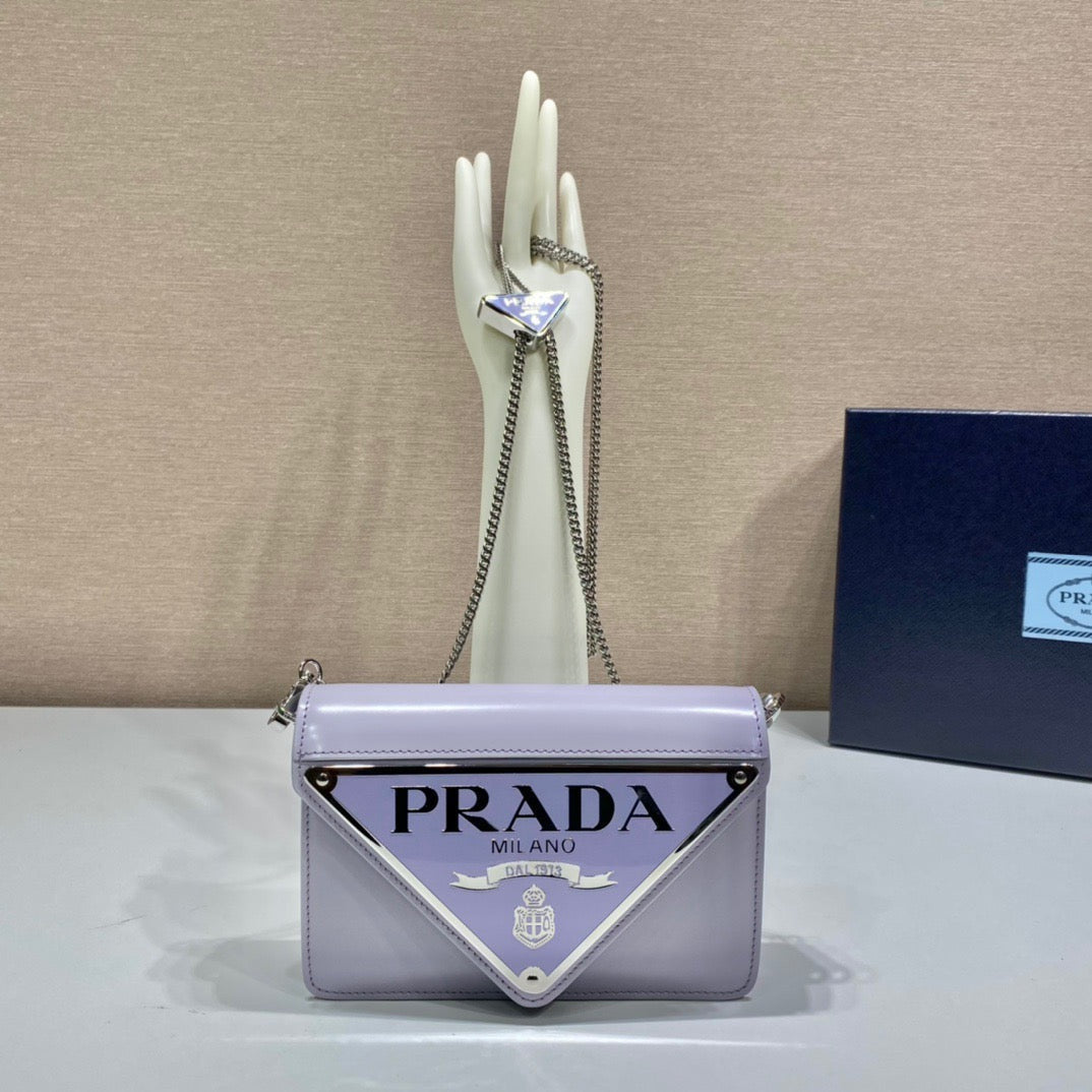 Prada Triangle-plaque Bag