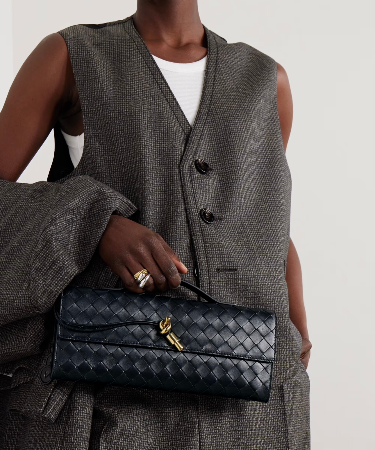 Botegga Veneta Andiamo Clutch