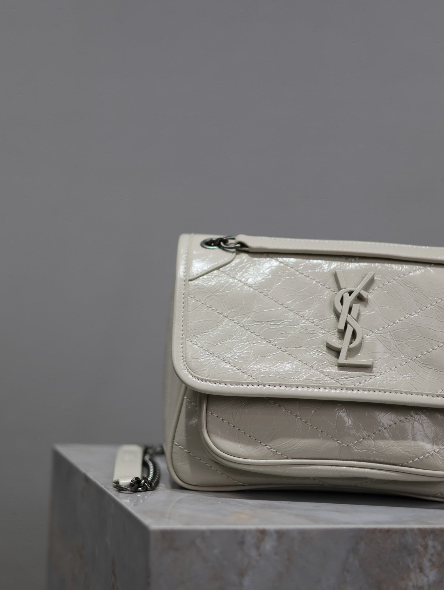 Saint Laurent  Niki Bag in White