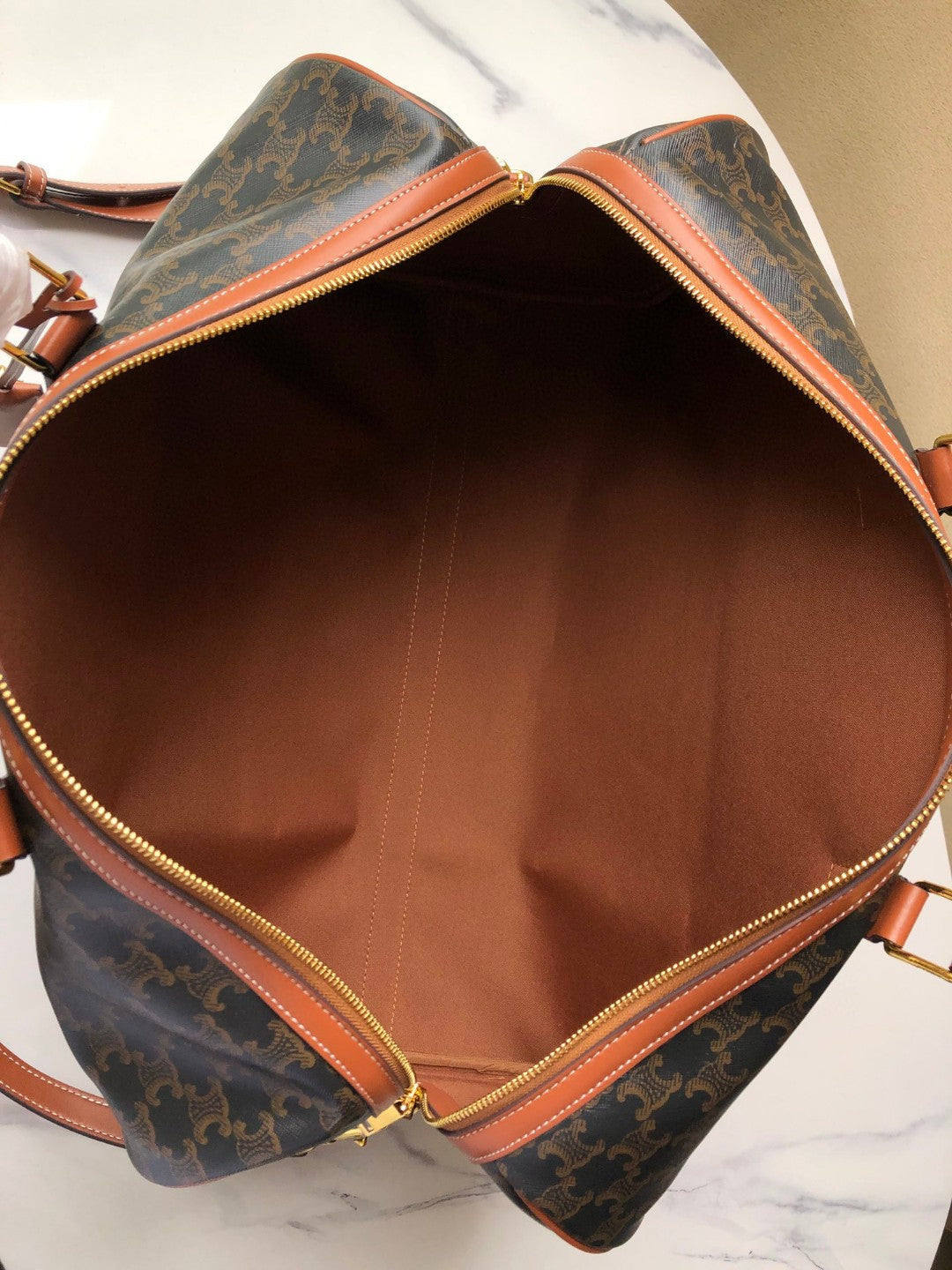 Celine Travel Bag In Canvas