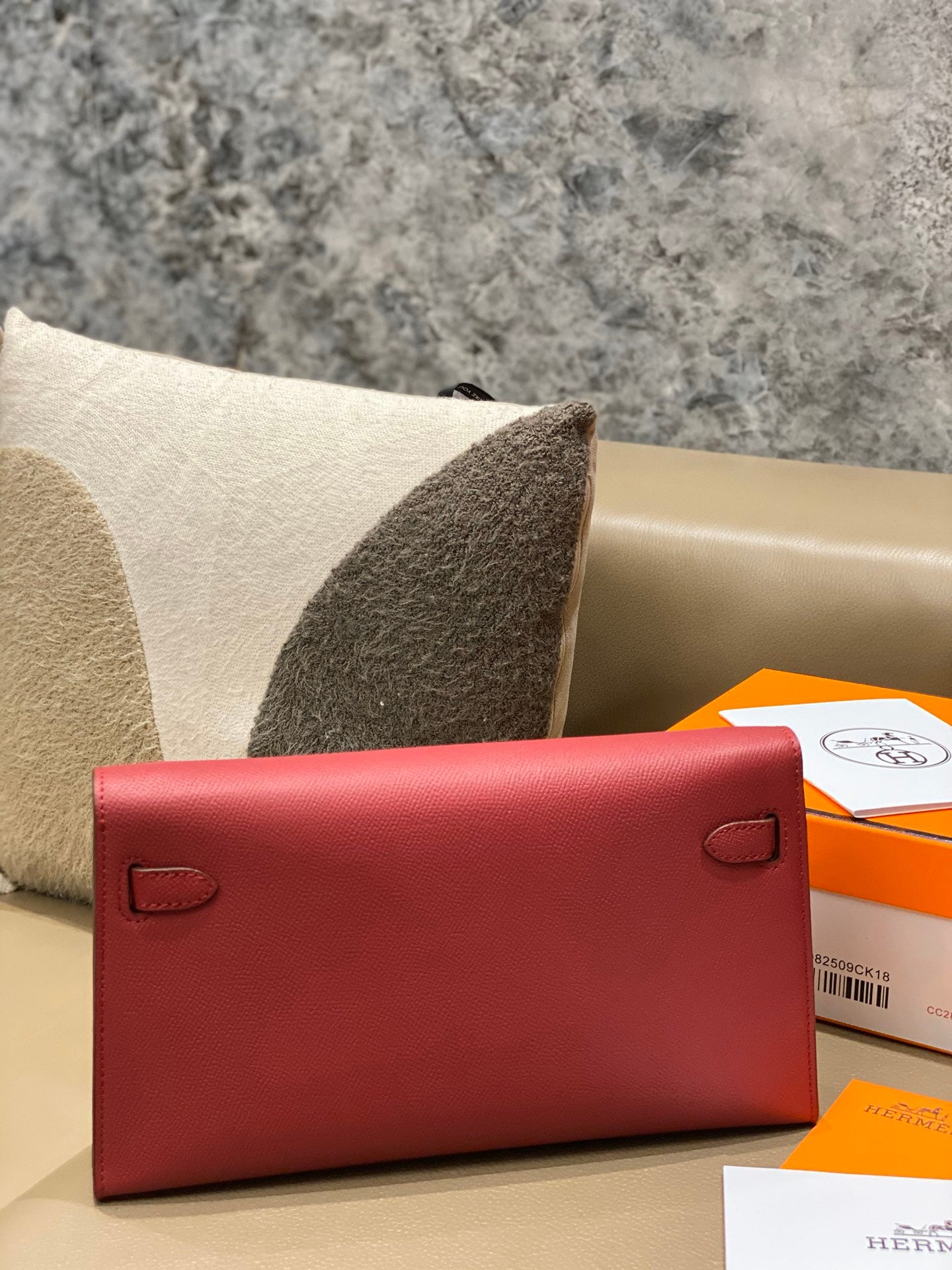 Hermes Elan Bag In Bordo