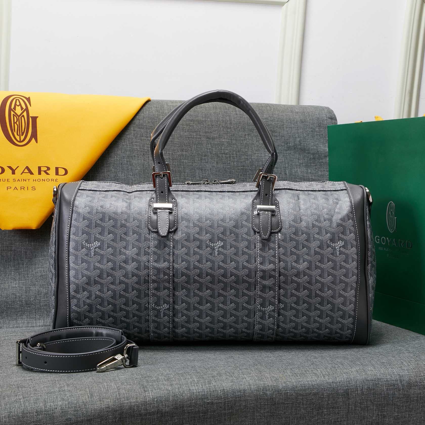 Goyard Leather Travel Bag