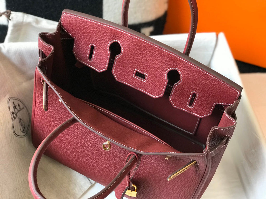 Hermes Birkin Rouge Garance