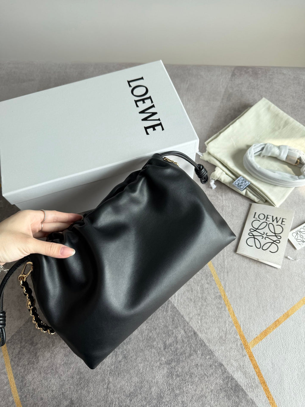 Loewe tote bag black