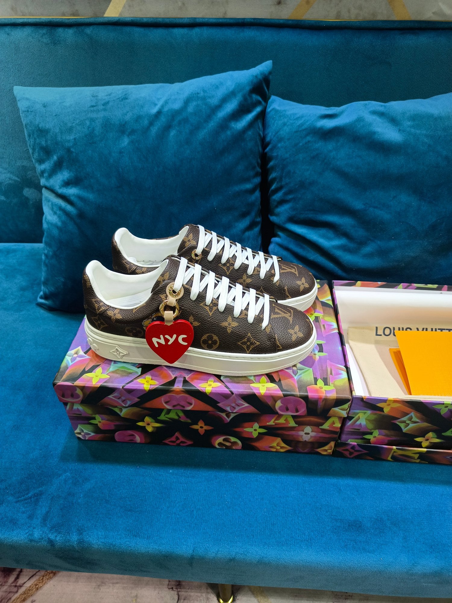 Louis Vuitton monogram sneakers