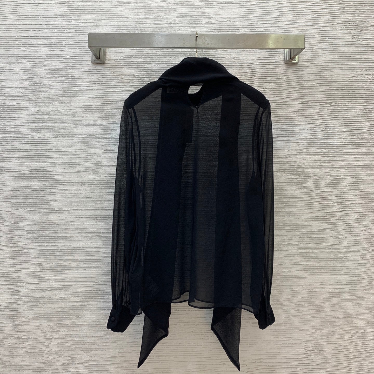 YSL silk blouse long sleeve