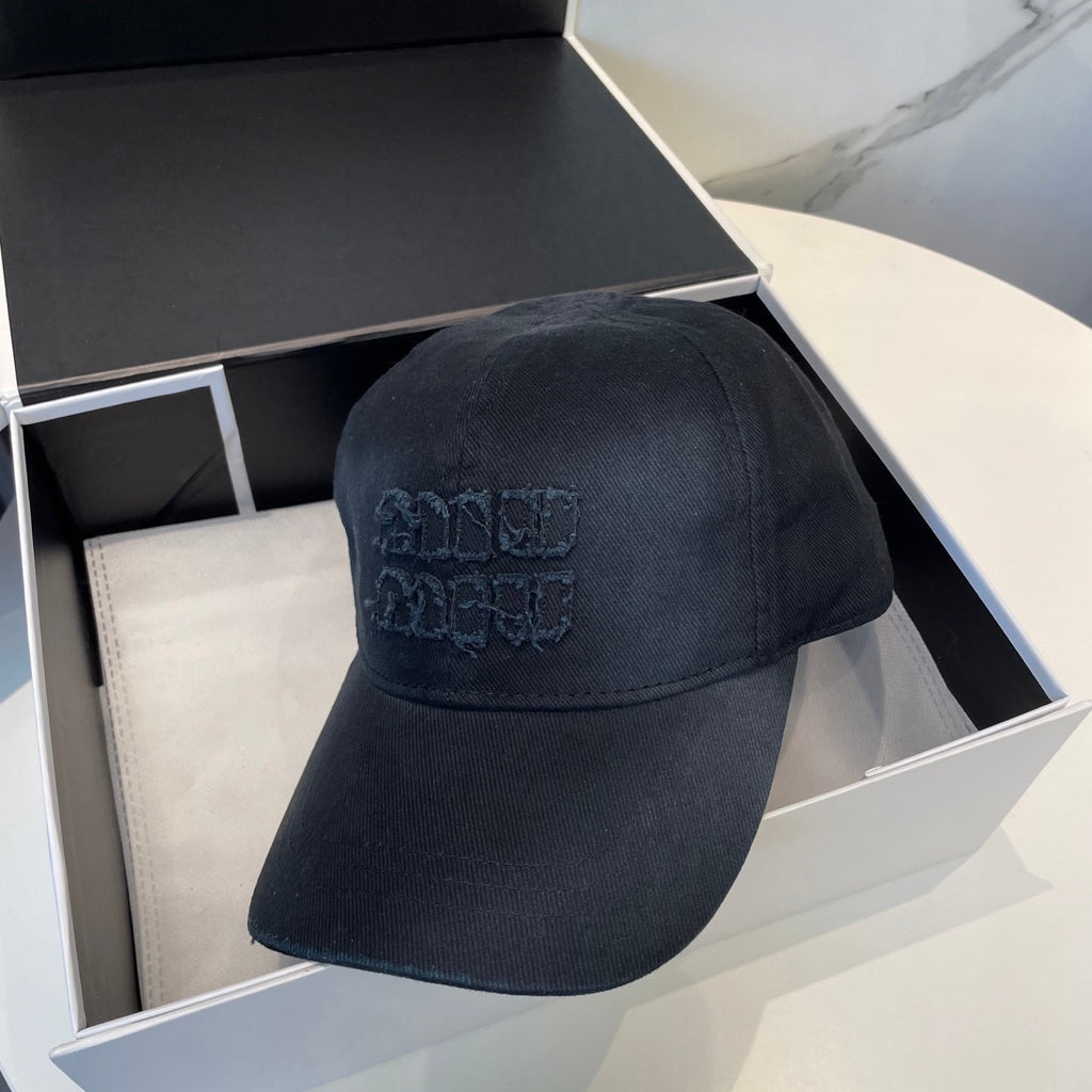 Miu Miu black cap