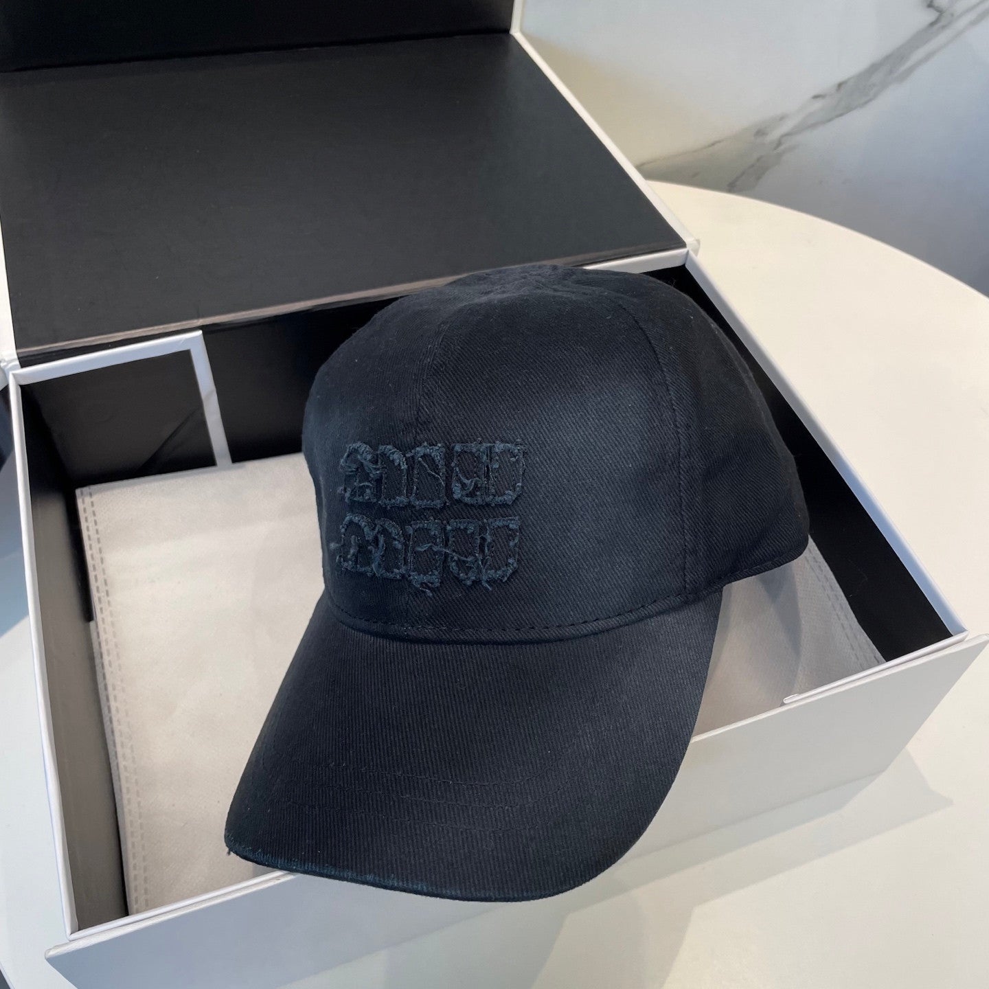 Miu Miu black cap