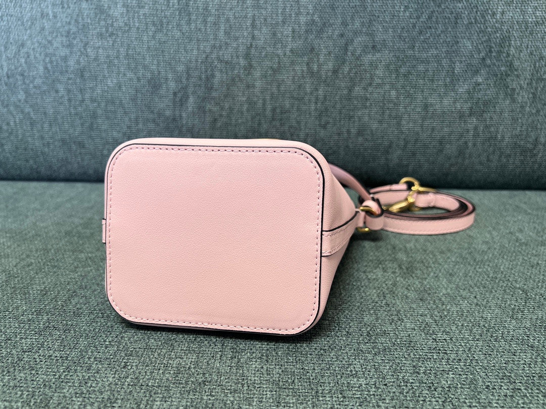 Valentino Garavani pink logo bag