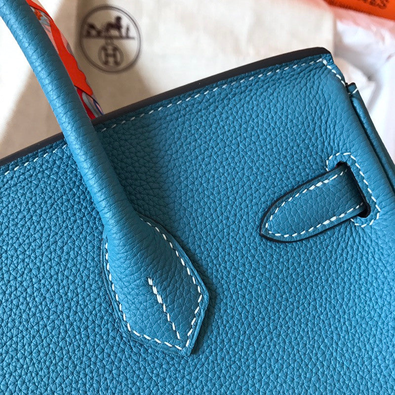 Hermes Birkin In Blue