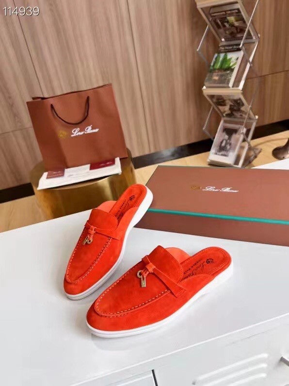 LP Mules in Red
