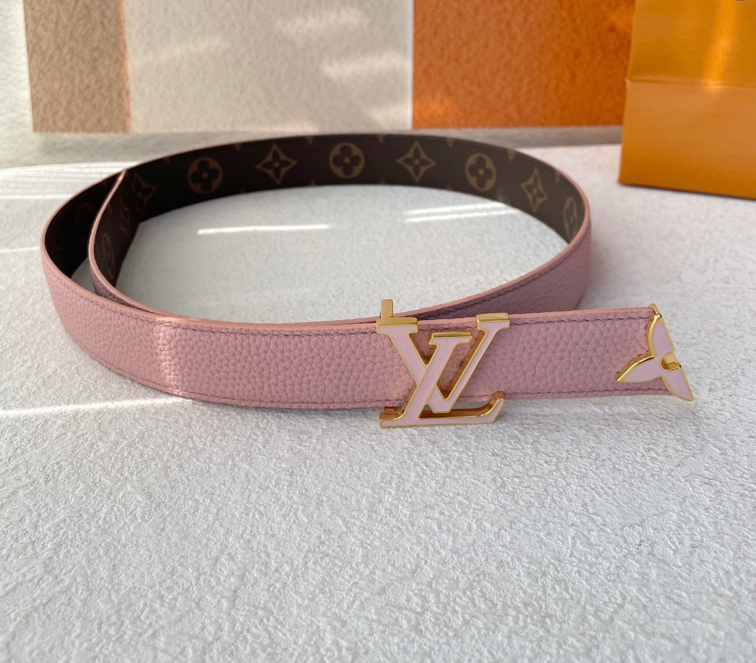LV Initials 30MM Reversible Belt