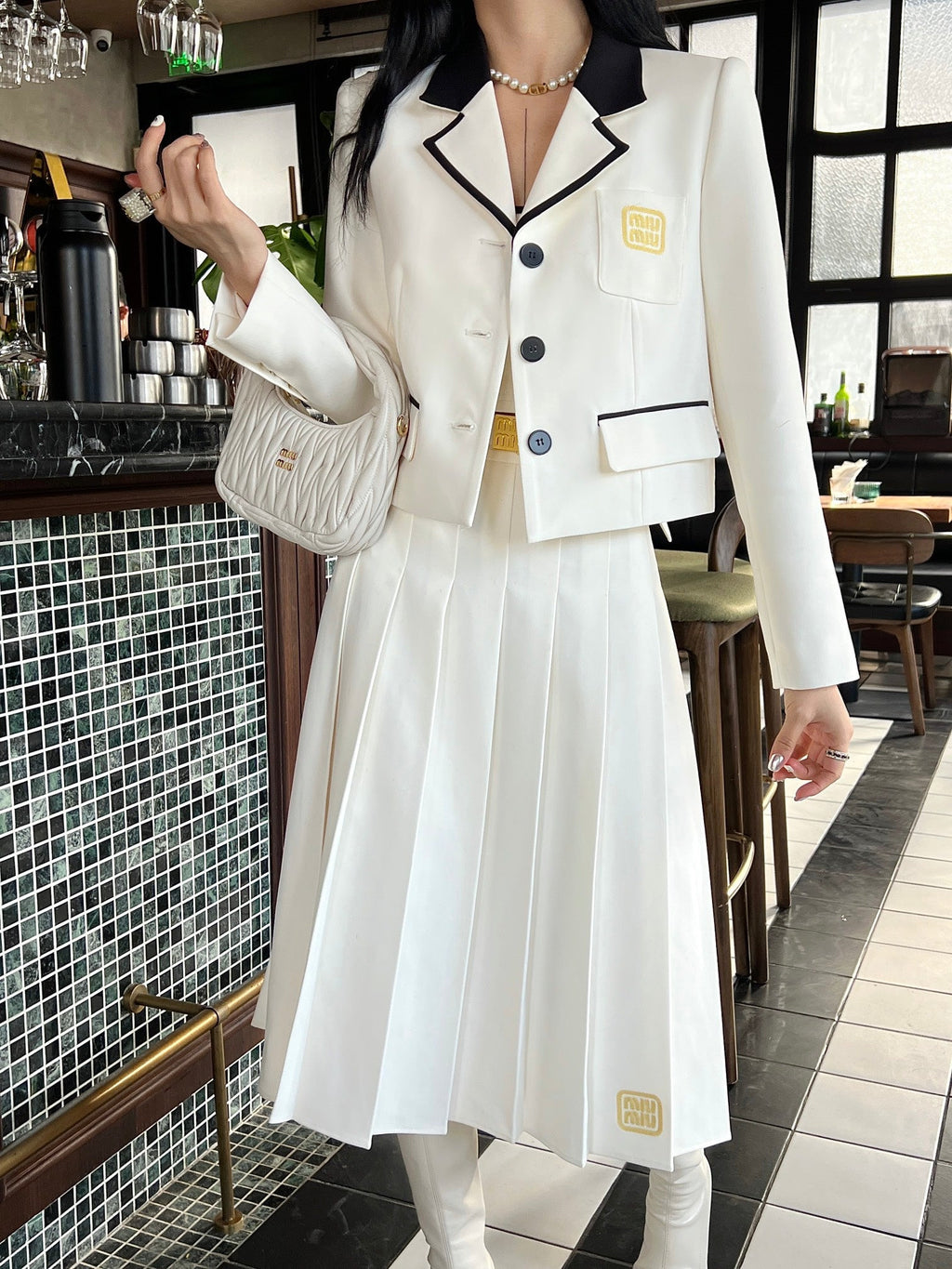 Miu Miu set white