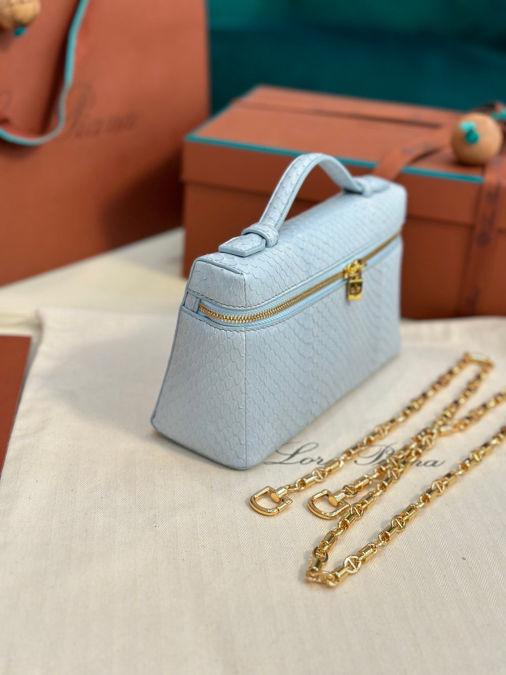 Lora Piana Bag in blue