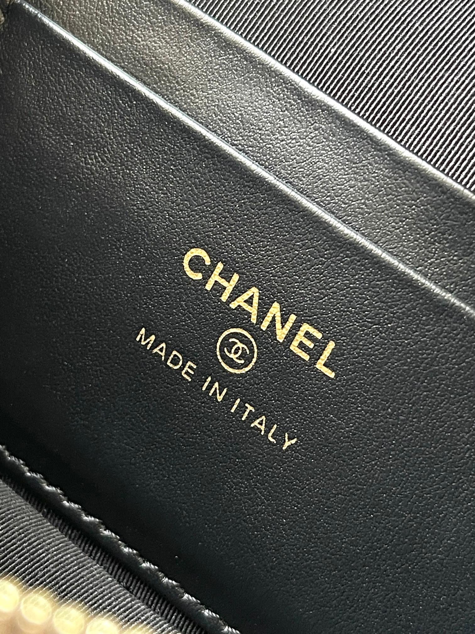 Chanel black caviar