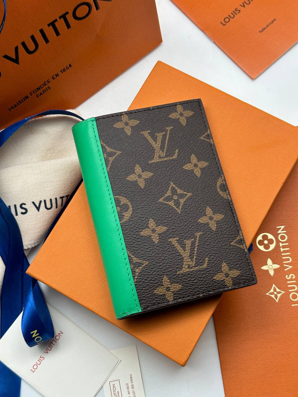 LV passport cover