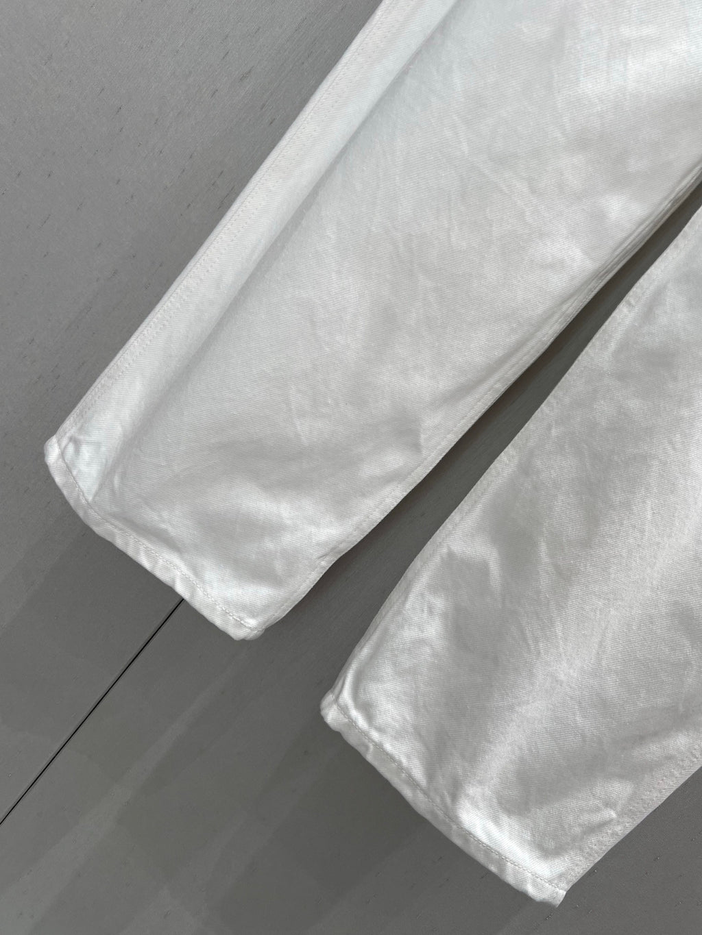 Chanel white jeans
