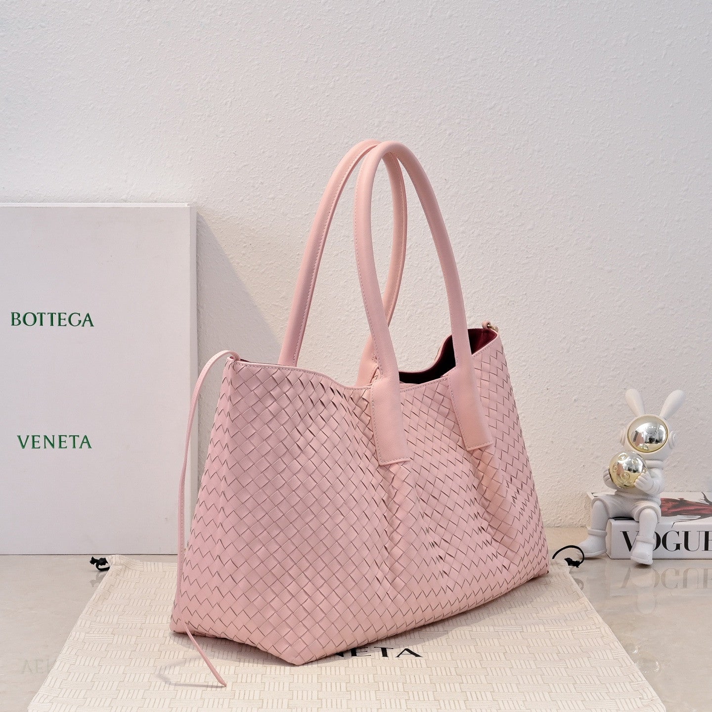 Bottega Veneta tote bag pink