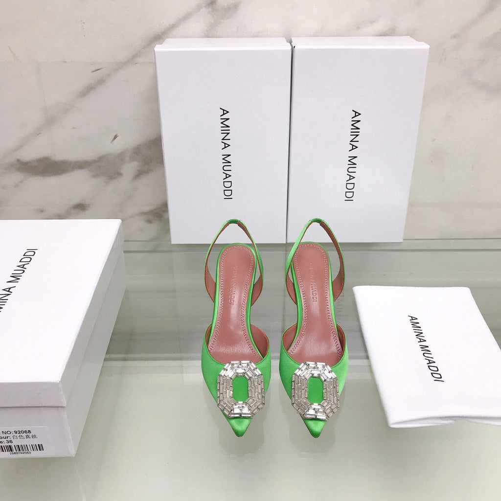 Amina Muaddi Shoes Buckles