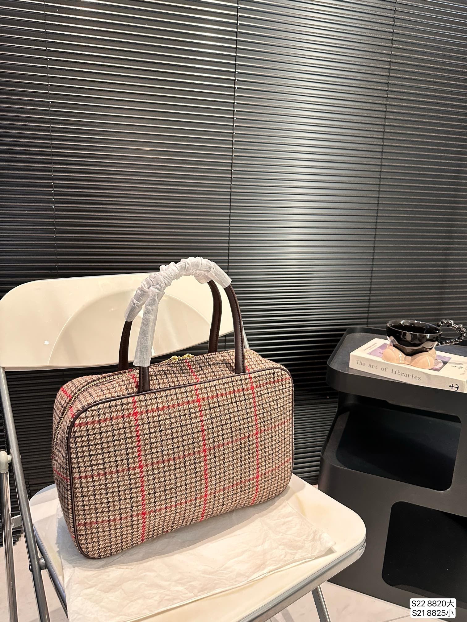 Miu Miu Beau Tartan Bag