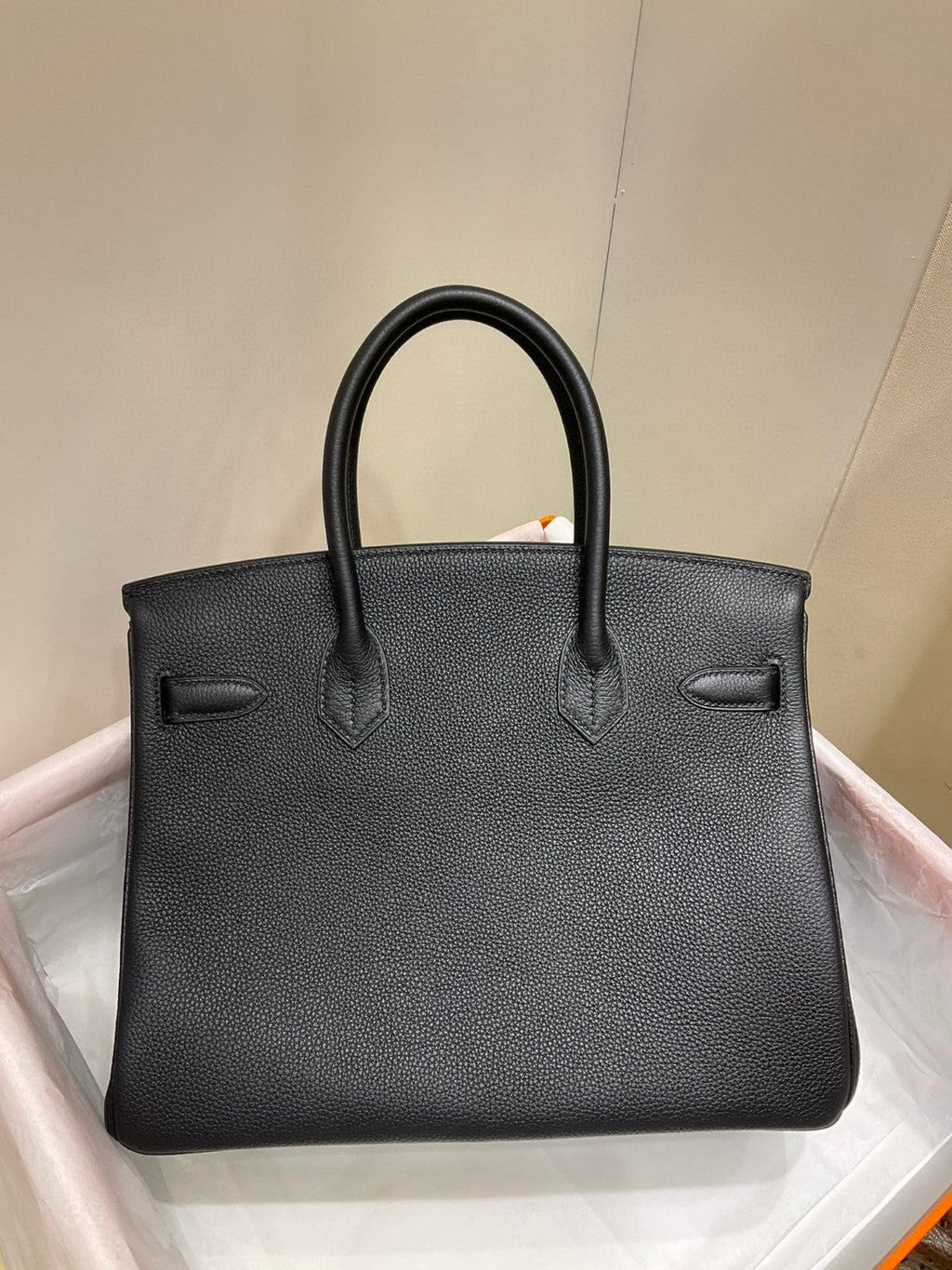 Hermes Birkin Black Togo de calitate superioară
