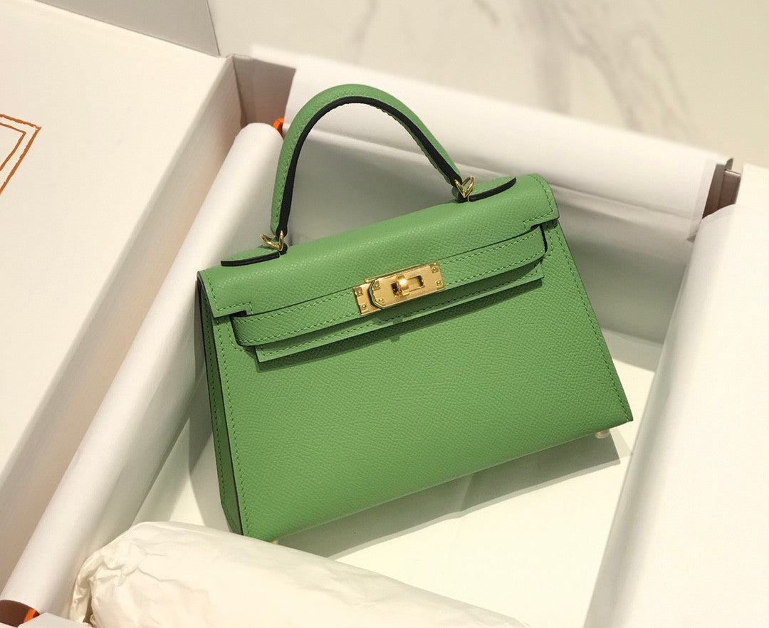 Hermes Mini Kelly In Green