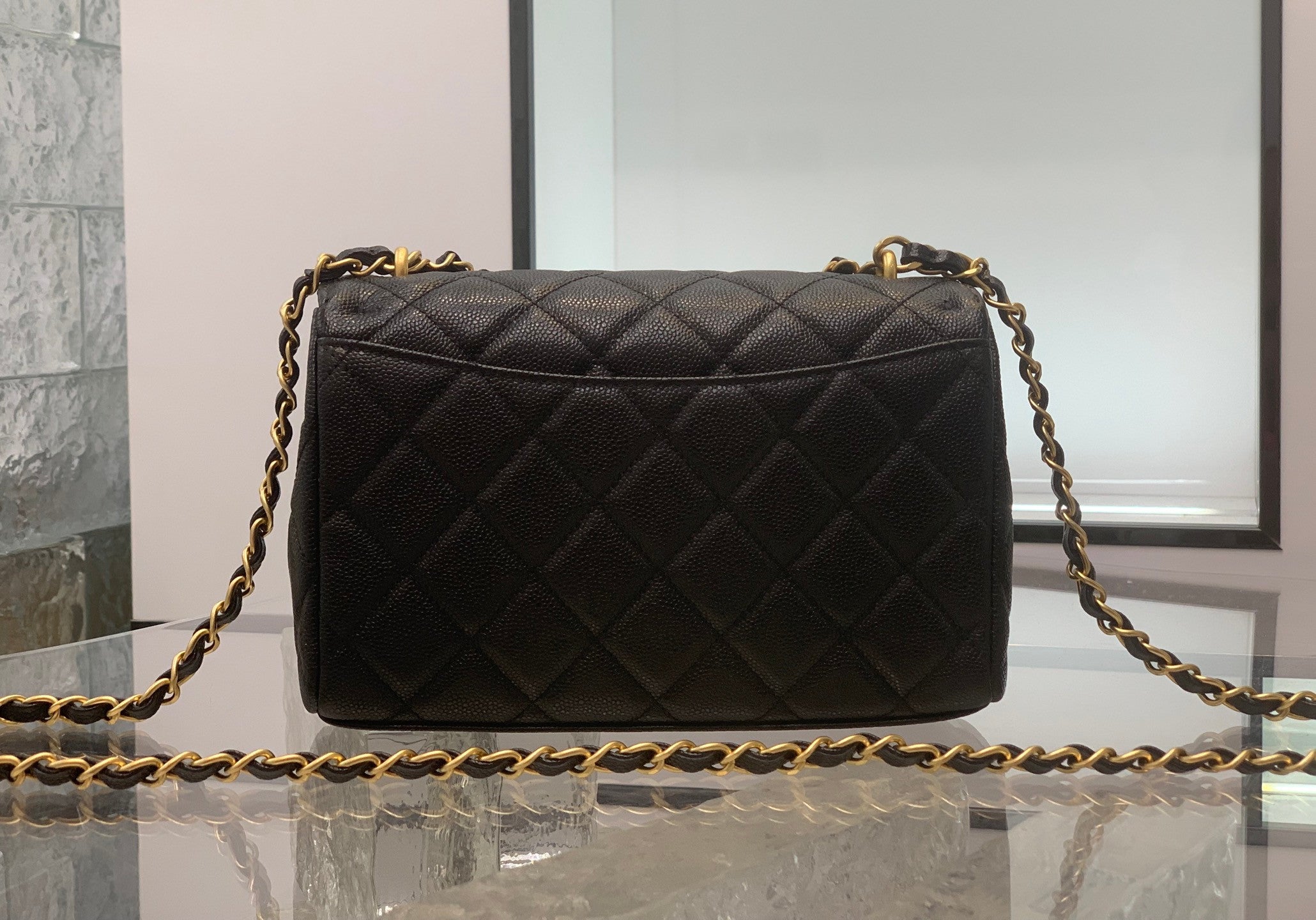 Chanel bag caviar