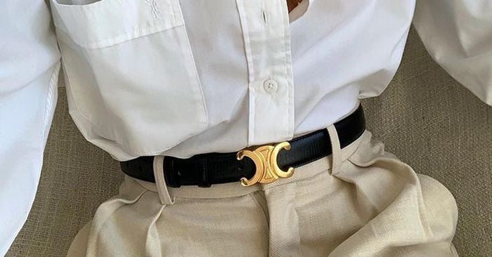 Celine Triomphe belt