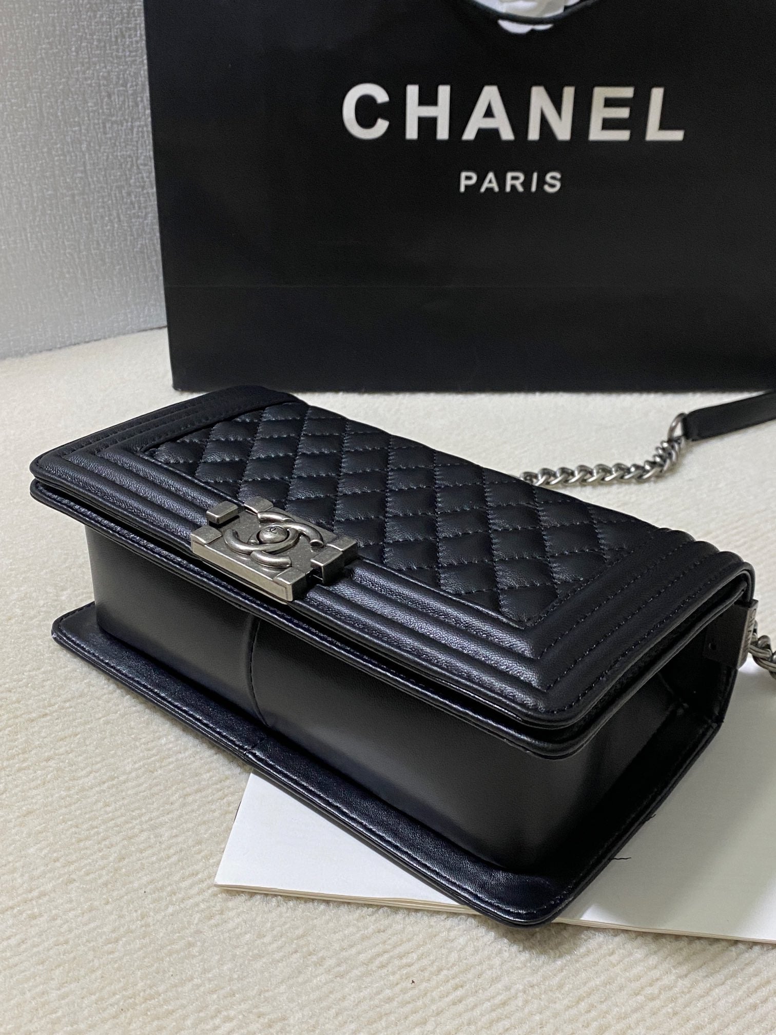 Chanel black bag
