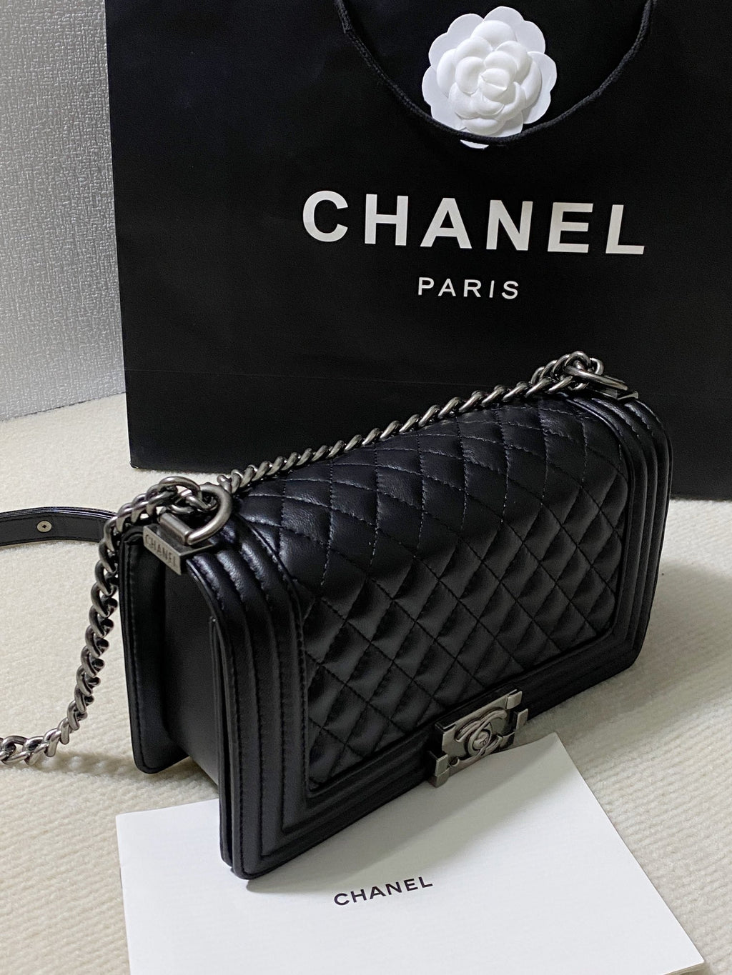 Chanel black bag