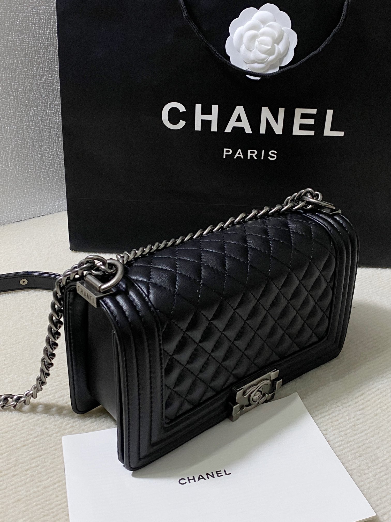 Chanel black bag