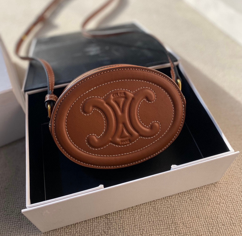 Celine Crossbody Oval Purse