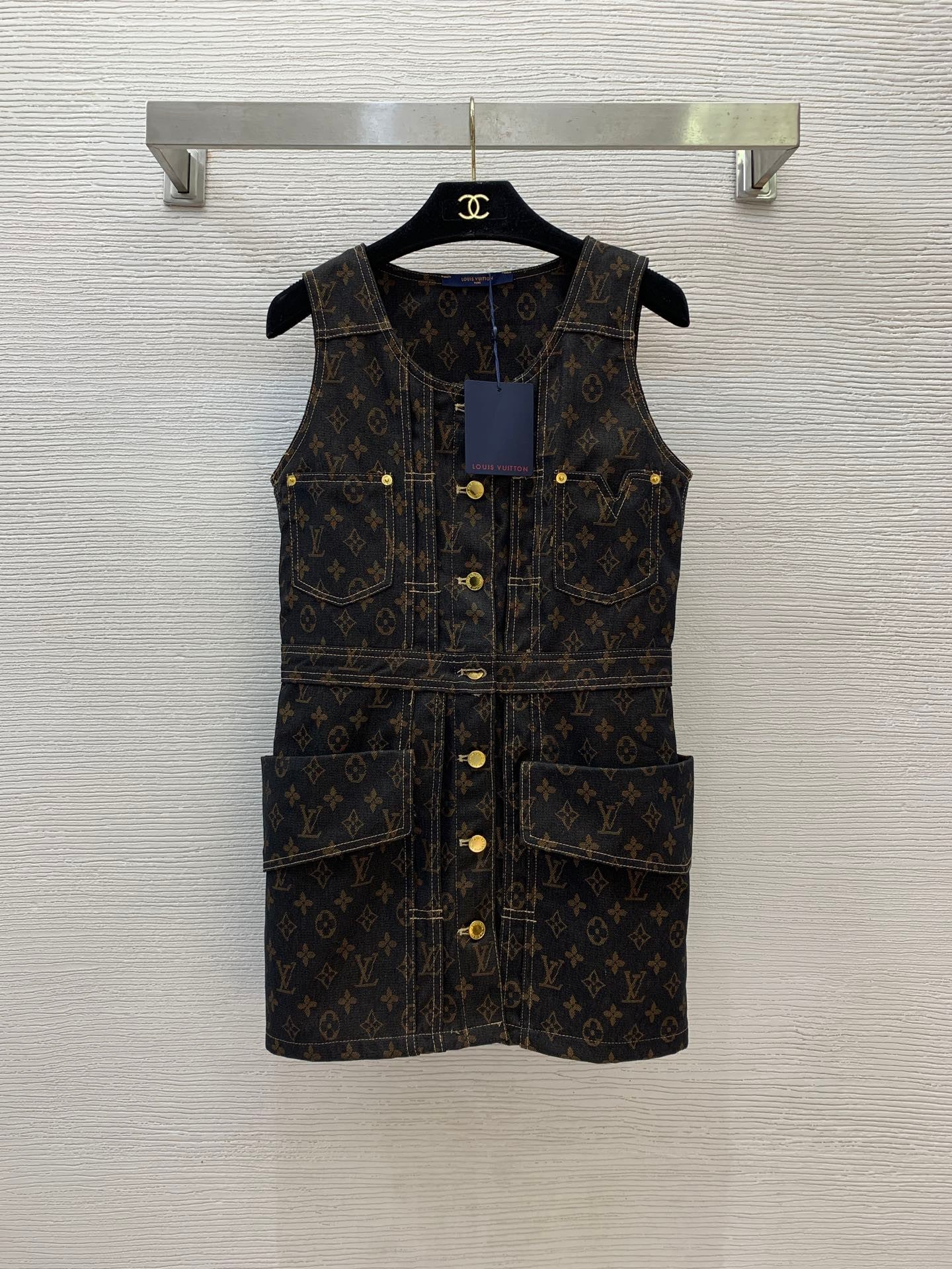 LV denim dress