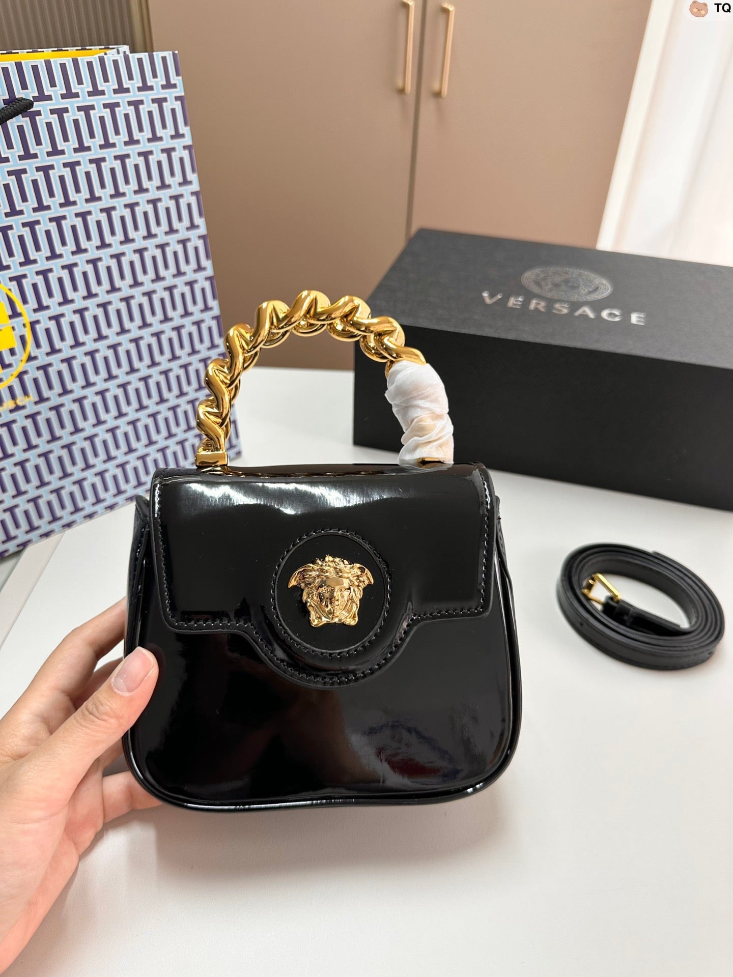 Geantă Versace Mini Neagră