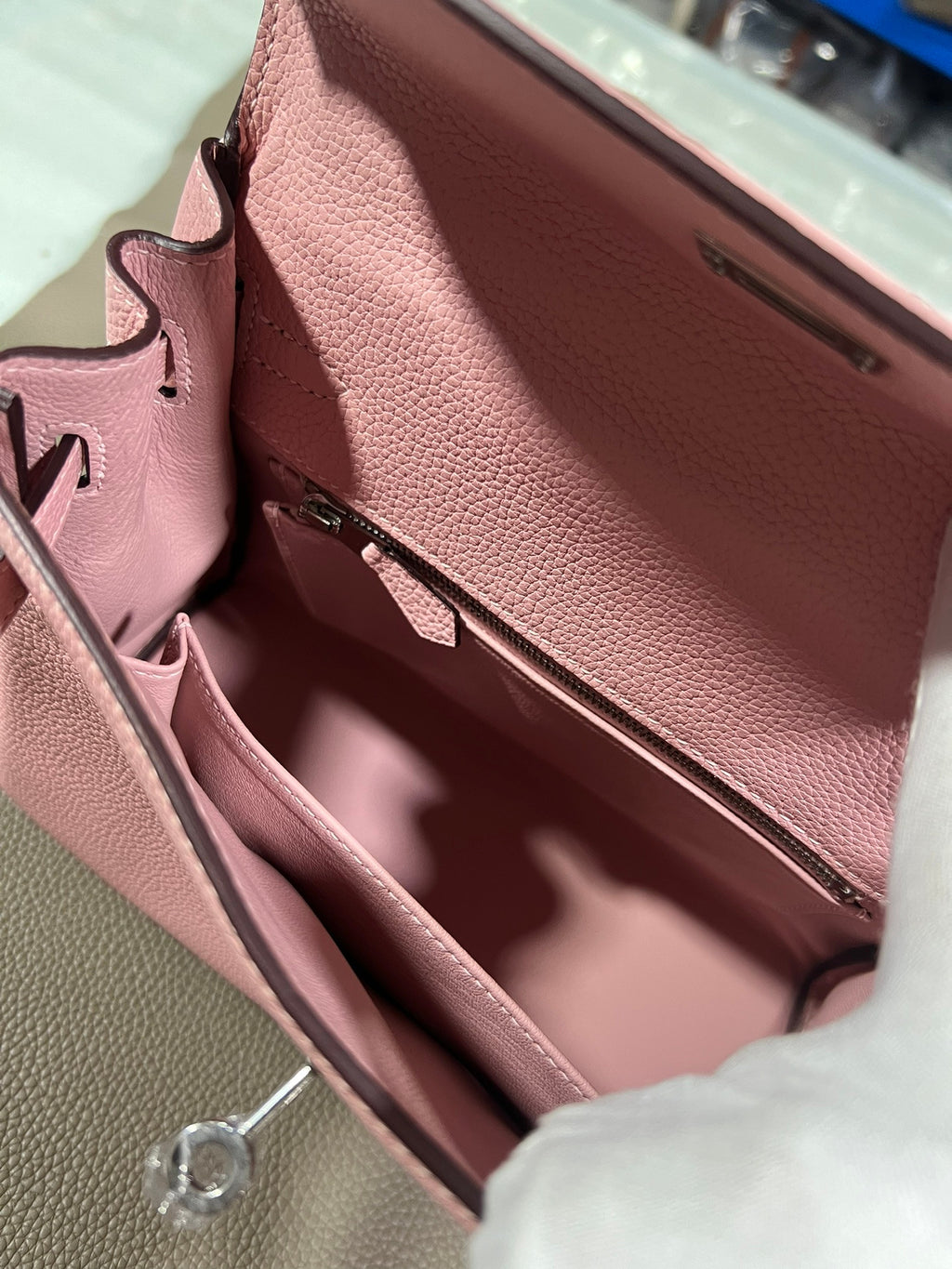 Hermes Kelly Epsom Pink