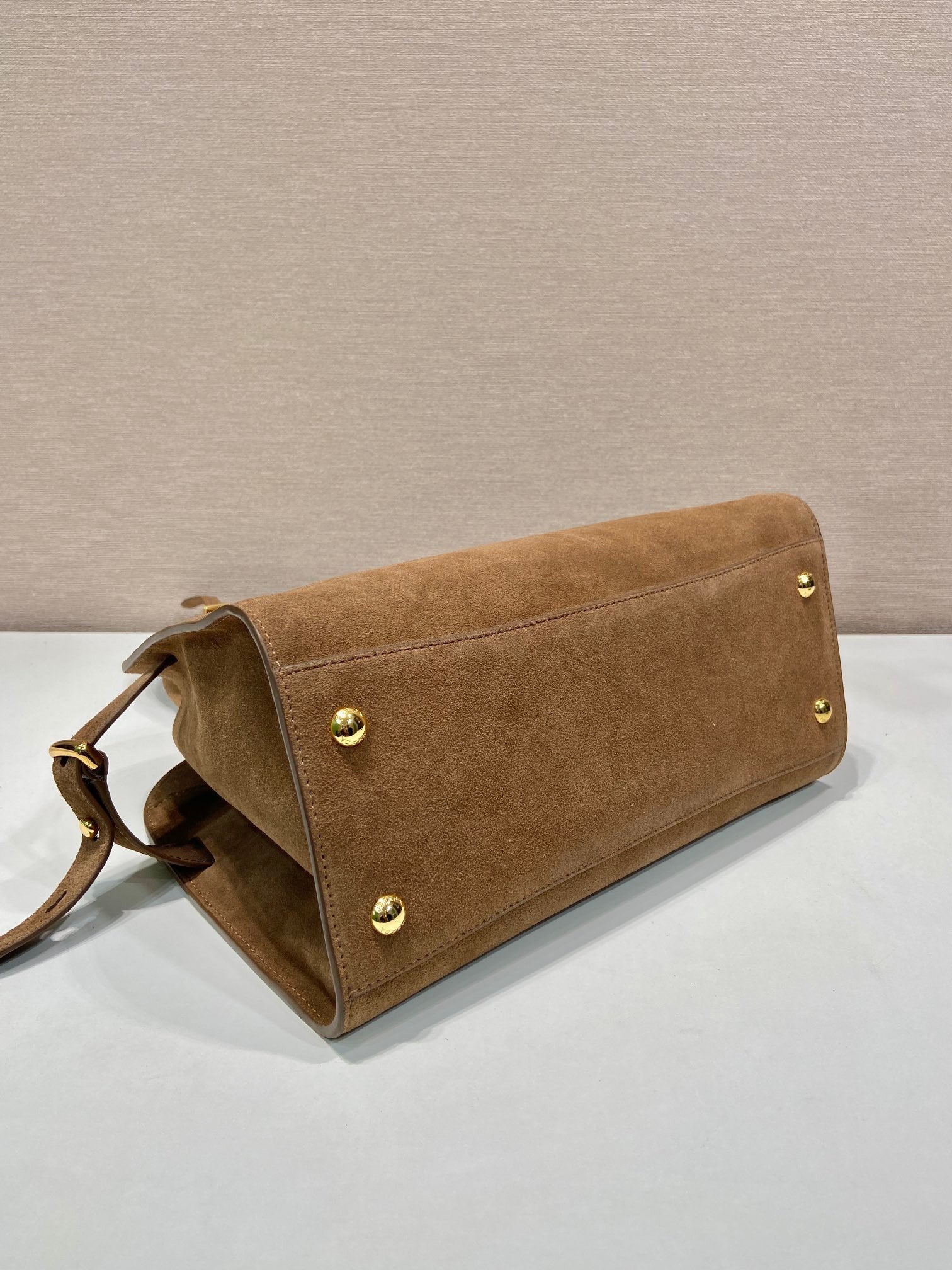 Prada Suede  Brown Bag
